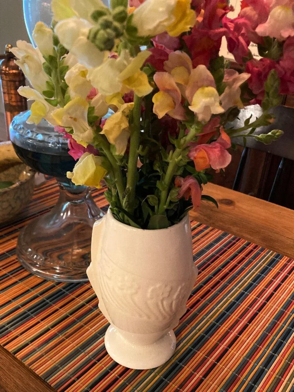 Art Deco Ceramic Flower Garden Vase
